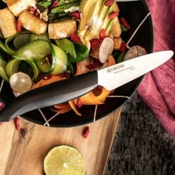 Knife Sets outlet store -Knife Sets outlet store 0001638 bio series 3 ceramic paring knife blackwhite