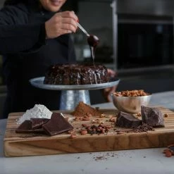 TeakHaus Edge Grain Carving Board W/Hand Grip (Rectangle) | 20" X 15" X 1.5" -Knife Sets outlet store 01.7 traditional 106 1