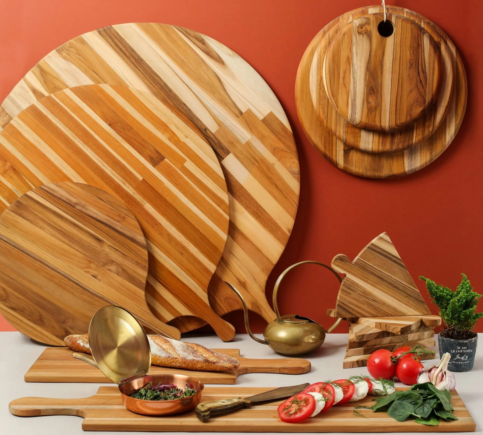 TeakHaus Lunar Boards (Set Of 3) | 15.25" X 1.75" 6 TeakHaus Lunar Boards (Set Of 3) | 15.25" X 1.75" - Image 4