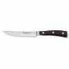 Wusthof Cutlery Wusthof Ikon Blackwood 4.5" Steak Knife -Knife Sets outlet store 1010531712 4.5in steak knife