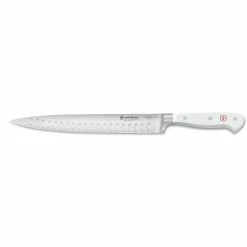 Wusthof Cutlery Wusthof Classic White 9" Carving Knife | Hollow Edge