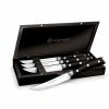 Wusthof Cutlery Wusthof Classic Ikon 4-Piece Steak Knife Set With Wood Box -Knife Sets outlet store 1060360401 clik 4pc steak set