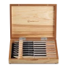 Wusthof Cutlery Wusthof 8-Piece Stainless Steel Steak Knife Set | Olivewood 1 Wusthof Cutlery Wusthof 8-Piece Stainless Steel Steak Knife Set | Olivewood -Knife Sets outlet store 1069510803 04