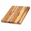 TeakHaus Edge Grain Carving Board W/Hand Grip (Rectangle) | 20" X 15" X 1.5" -Knife Sets outlet store 106 traditional