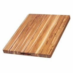 TeakHaus Edge Grain Carving Board W/Hand Grip (Rectangle) | 24" X 18" X 1.5"