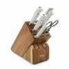 Wusthof Cutlery Wusthof Classic White 7-Piece Set | Acacia -Knife Sets outlet store 1090270701 7pc knife block set 1