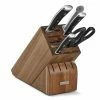 Wusthof Cutlery Wusthof Classic Ikon 6-Piece Starter Knife Block Set | Acacia -Knife Sets outlet store 1090370604