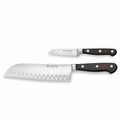 Wusthof Cutlery Wusthof Classic 2-Piece Asian Knife Set | Santoku & Paring