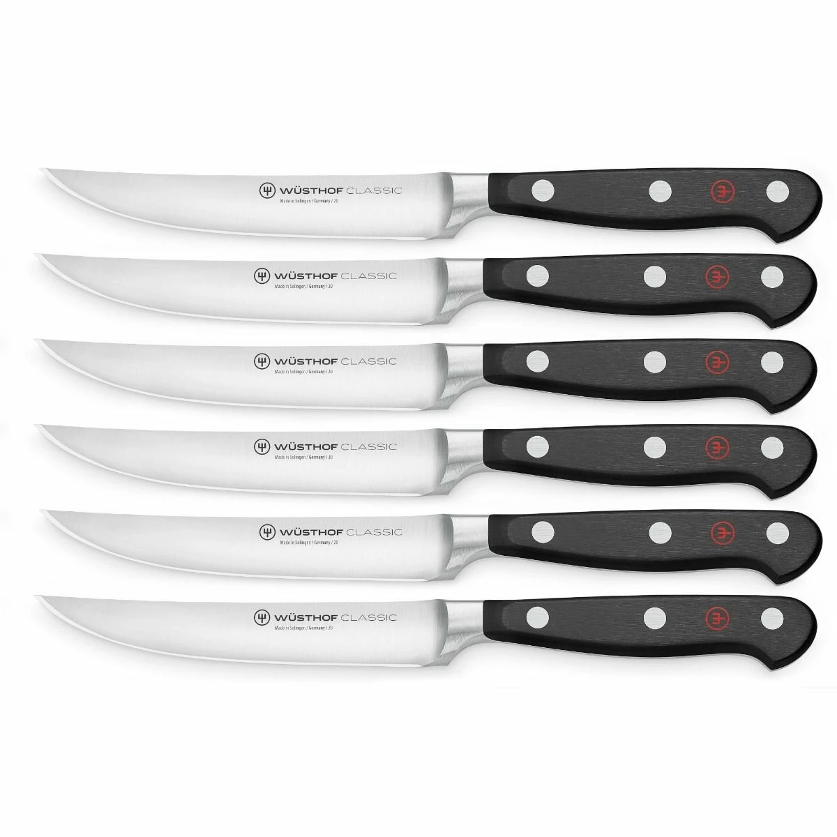 Wusthof Cutlery Wusthof Classic 6-Piece Steak Knife Set 3 Wusthof Cutlery Wusthof Classic 6-Piece Steak Knife Set