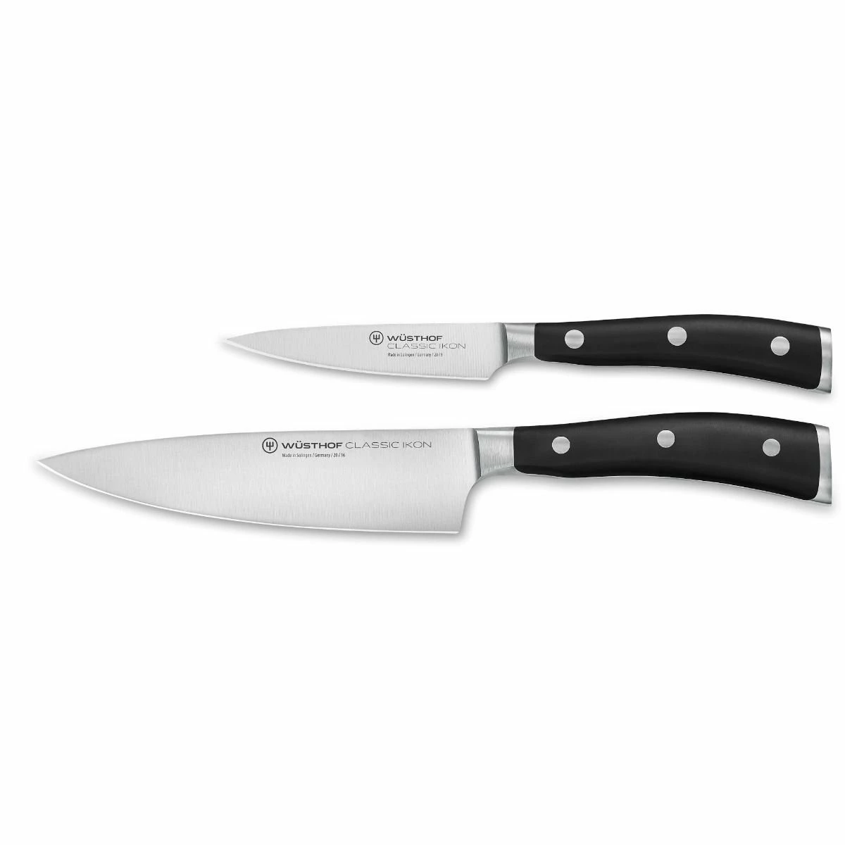 Wusthof Cutlery Wusthof Classic Ikon 2-Piece Prep Knife Set | Paring & Cook's Knives 3 Wusthof Cutlery Wusthof Classic Ikon 2-Piece Prep Knife Set | Paring & Cook's Knives