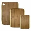 Totally Bamboo All-Natural Bamboo Two-Tone 3-Piece Cutting Board Set 1 Totally Bamboo All-Natural Bamboo Two-Tone 3-Piece Cutting Board Set -Knife Sets outlet store 20 7935 totally bamboo 2 tone cutting board 3 piece set