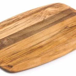 TeakHaus Edge Grain Cutting Board W/Rounded Edge (Small) | 12" X 8" X 0.55" -Knife Sets outlet store 202.3 elegant