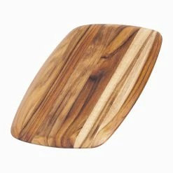 TeakHaus Edge Grain Cutting Board W/Rounded Edge (Small) | 12" X 8" X 0.55"