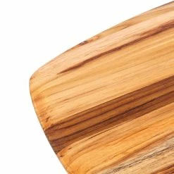TeakHaus Edge Grain Cutting Board W/Rounded Edge (Large) | 16" X 11" X 0.55"