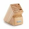 Wusthof Cutlery Wusthof 17-Slot Knife Block | Beechwood 2 Wusthof Cutlery Wusthof 17-Slot Knife Block | Beechwood -Knife Sets outlet store 2099601701 17 slot knife block