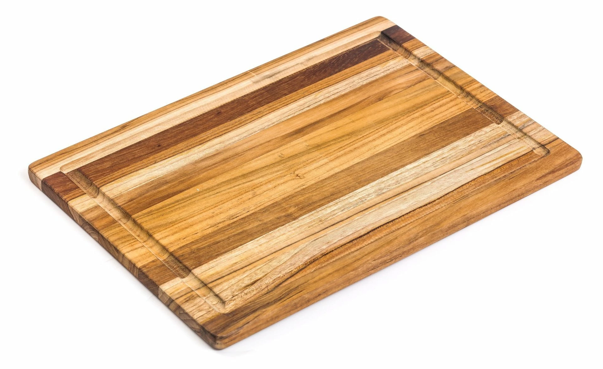 TeakHaus Edge Grain Cutting/Serving Board + Juice Canal (Rectangle) | 15.75" X 11" X 0.5" 5 TeakHaus Edge Grain Cutting/Serving Board + Juice Canal (Rectangle) | 15.75" X 11" X 0.5" - Image 3
