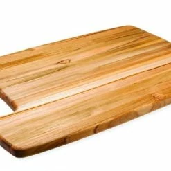 TeakHaus Edge Grain Cutting Board W/Hold Handle (Rectangle) | 18" X 12" X 0.75"