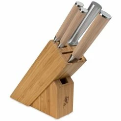Shun Cutlery Shun Classic Blonde 5-Piece Starter Block Set