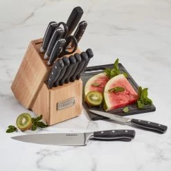 Cuisinart 15-Piece Triple Rivet Cutlery Block Set -Knife Sets outlet store 61ryngl9pbl. ac sl1024