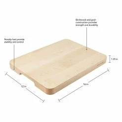 KitchenAid Non-Electrics KitchenAid Gourmet Birchwood Chopping Block | 12" X 16" -Knife Sets outlet store 71ukoyclyyl. ac sl1500