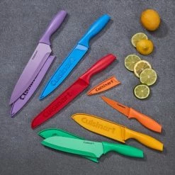 Cuisinart 12-Piece Color Knife Set With Blade Guards -Knife Sets outlet store 71yypxqiyll. ac sl1024