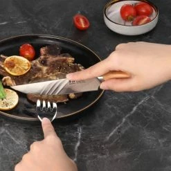 Cangshan Cutlery Oliv Series 4 Piece Steak Knife Set -Knife Sets outlet store 7 e2fadcf2 13ea 49ee adb3 00bb3a