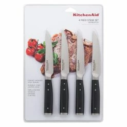 KitchenAid Non-Electrics KitchenAid Gourmet Forged 4-Piece 4.5" Steak Knife Set | Serrated -Knife Sets outlet store 81enlqilckl. ac sl1500
