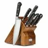 Wusthof Cutlery Wusthof Classic 9-Piece Knife Block Set | Acacia -Knife Sets outlet store 81gaouer6jl. ac sl1500