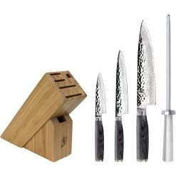 Shun Cutlery Shun Premier 5-Piece Starter Set | Grey