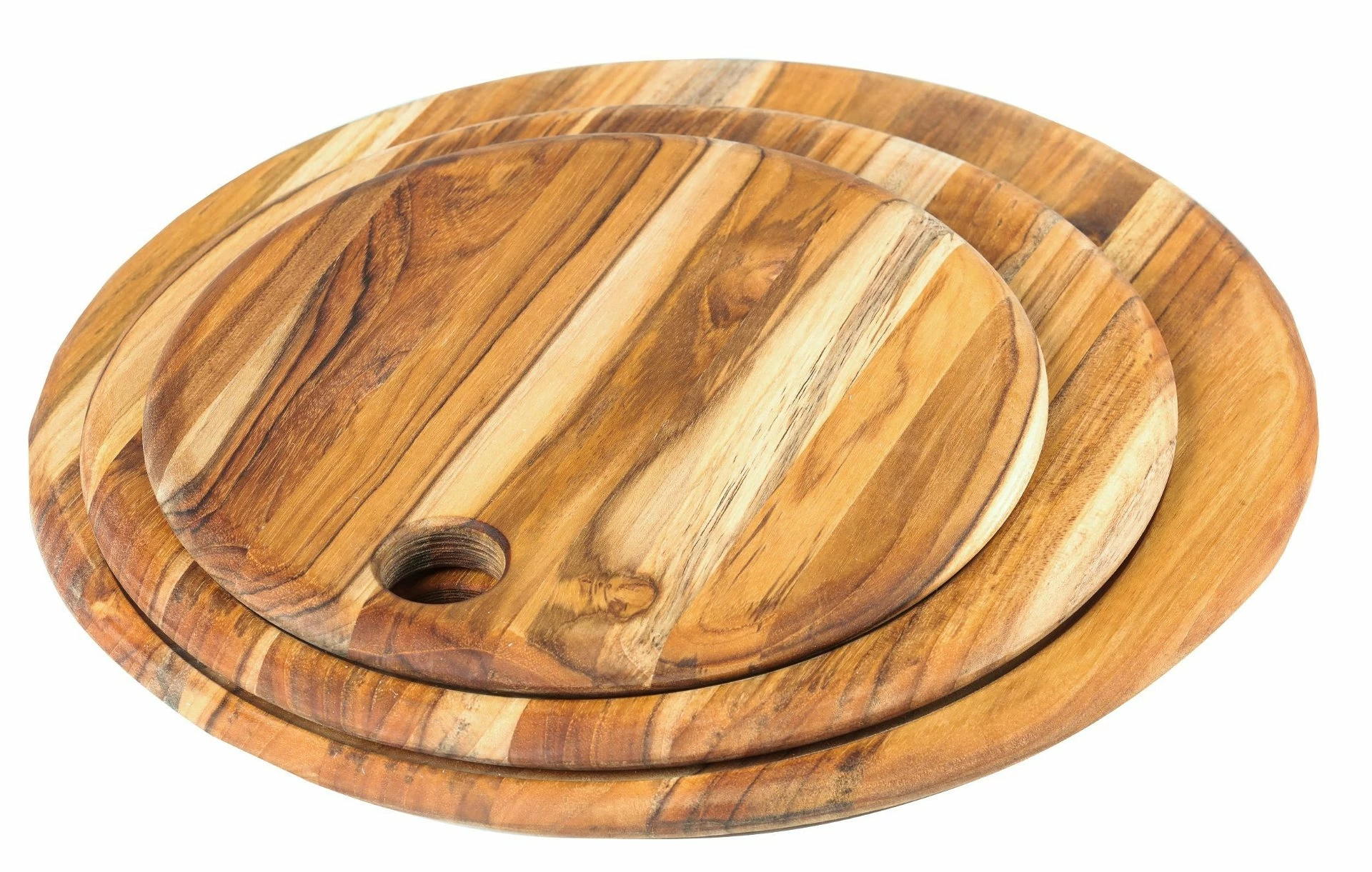 TeakHaus Lunar Boards (Set Of 3) | 15.25" X 1.75" 3 TeakHaus Lunar Boards (Set Of 3) | 15.25" X 1.75"