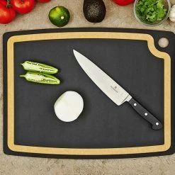 Epicurean Gourmet Series Cutting Board 19.5" X 15" Slate -Knife Sets outlet store epicurean cutting board gourmet series slate natural 20x15 00320150201 env1