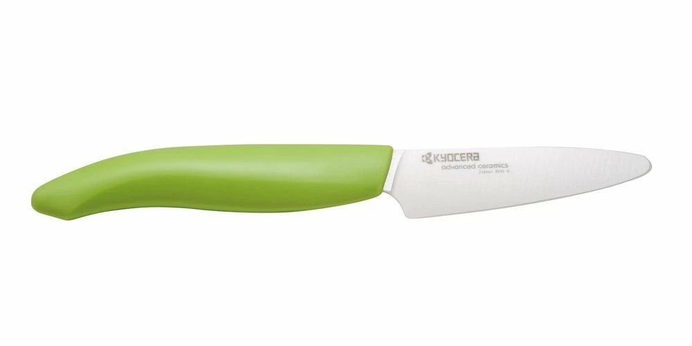 Kyocera Knives - 3" Ceramic Paring Knife - Green 3 Kyocera Knives - 3" Ceramic Paring Knife - Green