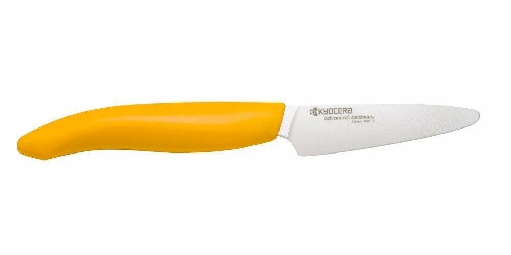 Kyocera Knives - 3" Ceramic Paring Knife - Yellow 3 Kyocera Knives - 3" Ceramic Paring Knife - Yellow