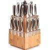 Hammer Stahl Cutlery Classic Collection 21-Piece Knife Block Set -Knife Sets outlet store hs 6300r hammer stahl classic collection 21pc knife block set