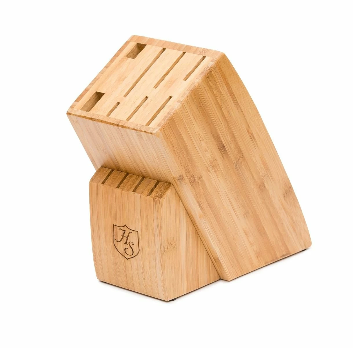 Hammer Stahl Cutlery 12-Slot Bamboo Block 3 Hammer Stahl Cutlery 12-Slot Bamboo Block