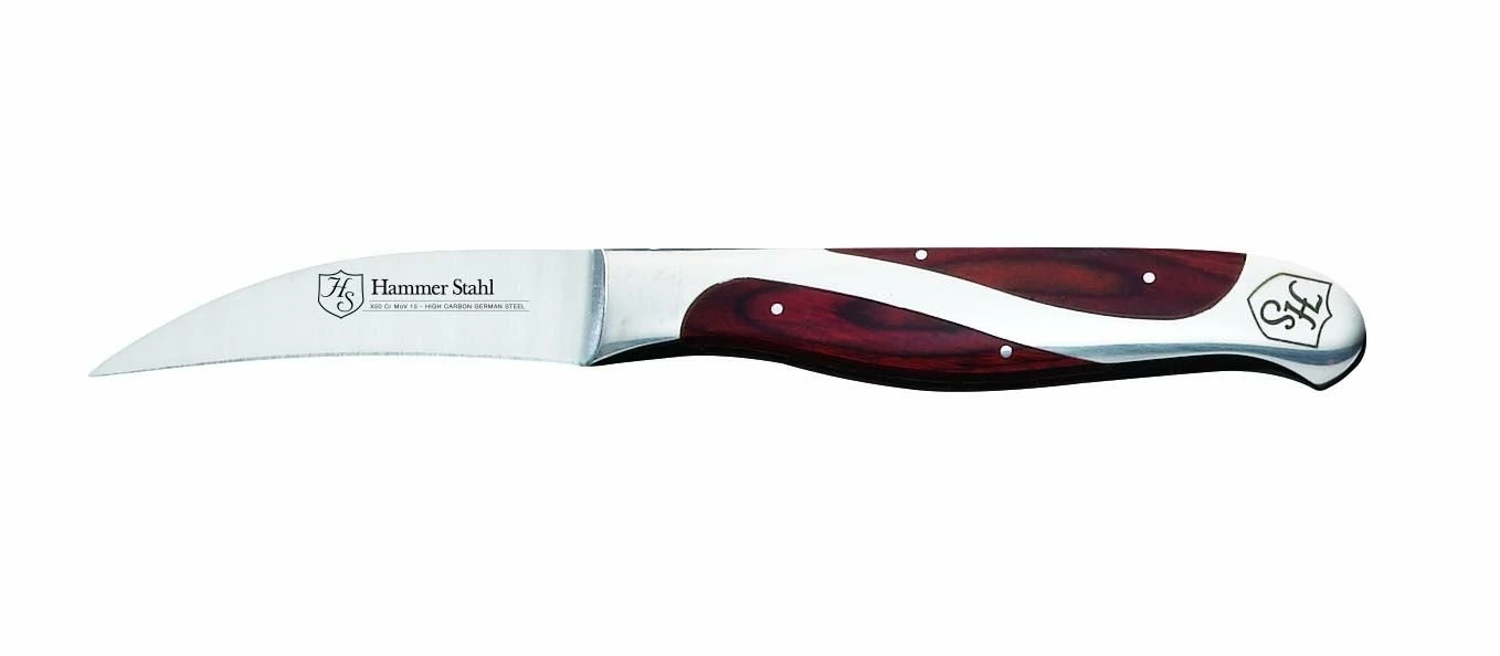 Hammer Stahl Cutlery Bird's Beak Paring Knife 3 Hammer Stahl Cutlery Bird's Beak Paring Knife