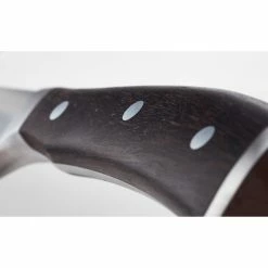 Wusthof Cutlery Wusthof Ikon Blackwood 4.5" Steak Knife 7 Wusthof Cutlery Wusthof Ikon Blackwood 4.5" Steak Knife -Knife Sets outlet store ikon handle detail 9