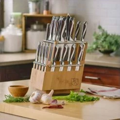 Hammer Stahl Cutlery Classic Collection 21-Piece Knife Block Set -Knife Sets outlet store image 6