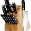J.A. Henckels International JA Henckels Forged Premio 13-Piece Knife Block Set -Knife Sets outlet store ja henckel international 8 inch chefs knife forged synergy 16931 000 popup