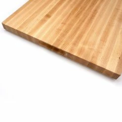 JK Adams Professional Edge Grain Maple Cutting Board | 24" X 18" X 1.5" -Knife Sets outlet store jk ain maple 24 by 18 closeup handle pop