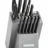 KitchenAid Classic Forged 14-Piece Knife Set | Triple Rivet -Knife Sets outlet store kkftr14sl kitchenaid knife block set