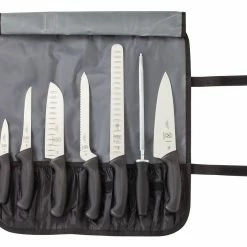 Mercer Cutlery Mercer Millennia 8pc Knife Roll Set (Black)