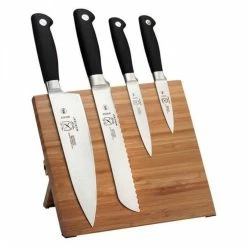 Mercer Cutlery Genesis 5-Piece Magnetic Board Set | Bamboo