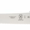 Mercer Cutlery Mercer Millennia 10" Commercial Bread Knife W/ Wavy Edge (Wide) 1 Mercer Cutlery Mercer Millennia 10" Commercial Bread Knife W/ Wavy Edge (Wide) -Knife Sets outlet store m23210 mercer millennia 10 inch bread knife wavy edge