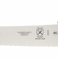 Mercer Cutlery Mercer Millennia 10" Commercial Bread Knife W/ Wavy Edge (Wide)