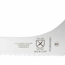 Mercer Cutlery Mercer Millennia 9" Offset Bread Knife (White)