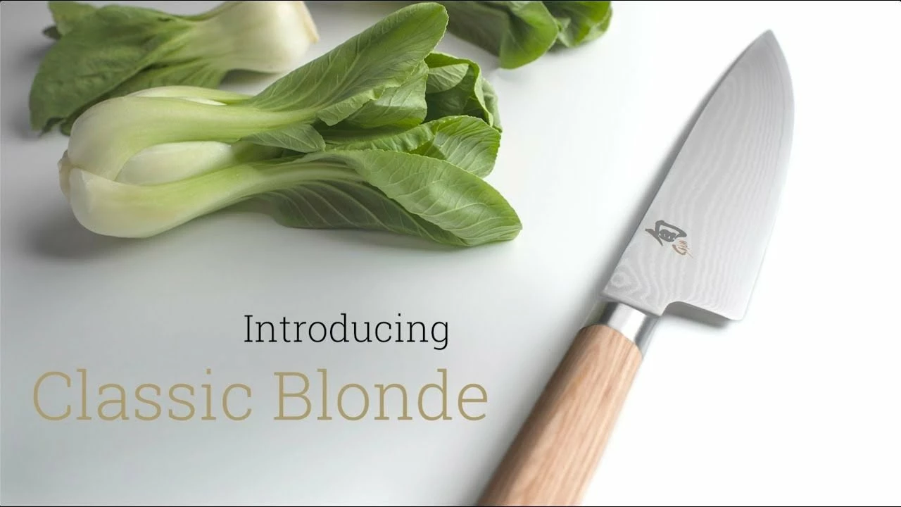 Shun Cutlery Shun Classic Blonde 3.5" Paring Knife 7 Shun Cutlery Shun Classic Blonde 3.5" Paring Knife - Image 5