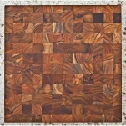 TeakHaus End Grain Butcher Block (Square) | 12" X 12" X 2"