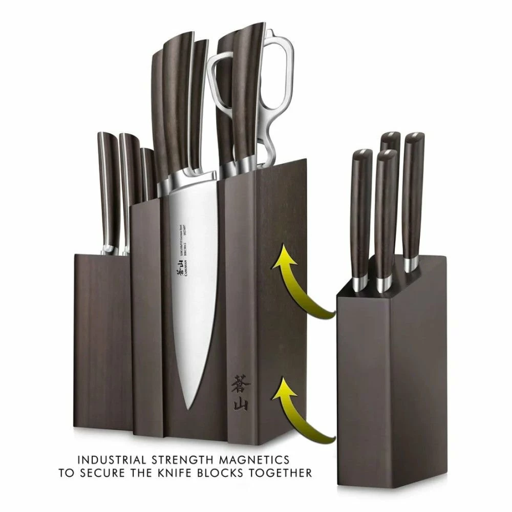 Cangshan Cutlery Cangshan A Series Denali 14-Piece Magnetic Knife Block Set 5 Cangshan Cutlery Cangshan A Series Denali 14-Piece Magnetic Knife Block Set - Image 3