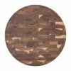 Typhoon World Foods End Grain Round Chopping Board -Knife Sets outlet store typhoon round block